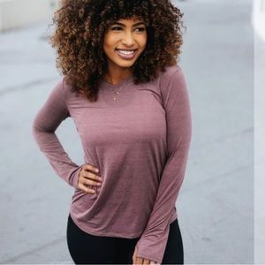 Senita Athletics Wonder Long Sleeve - Mauvelous